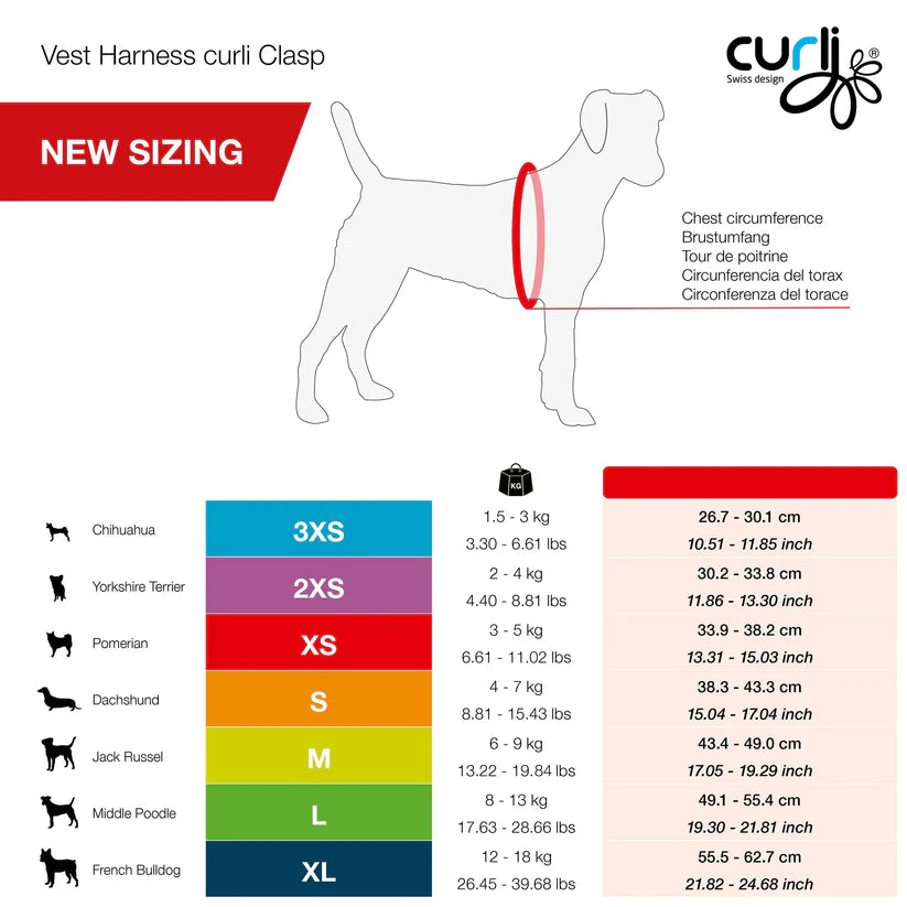 Curli Vest Harness For Small Dogs
